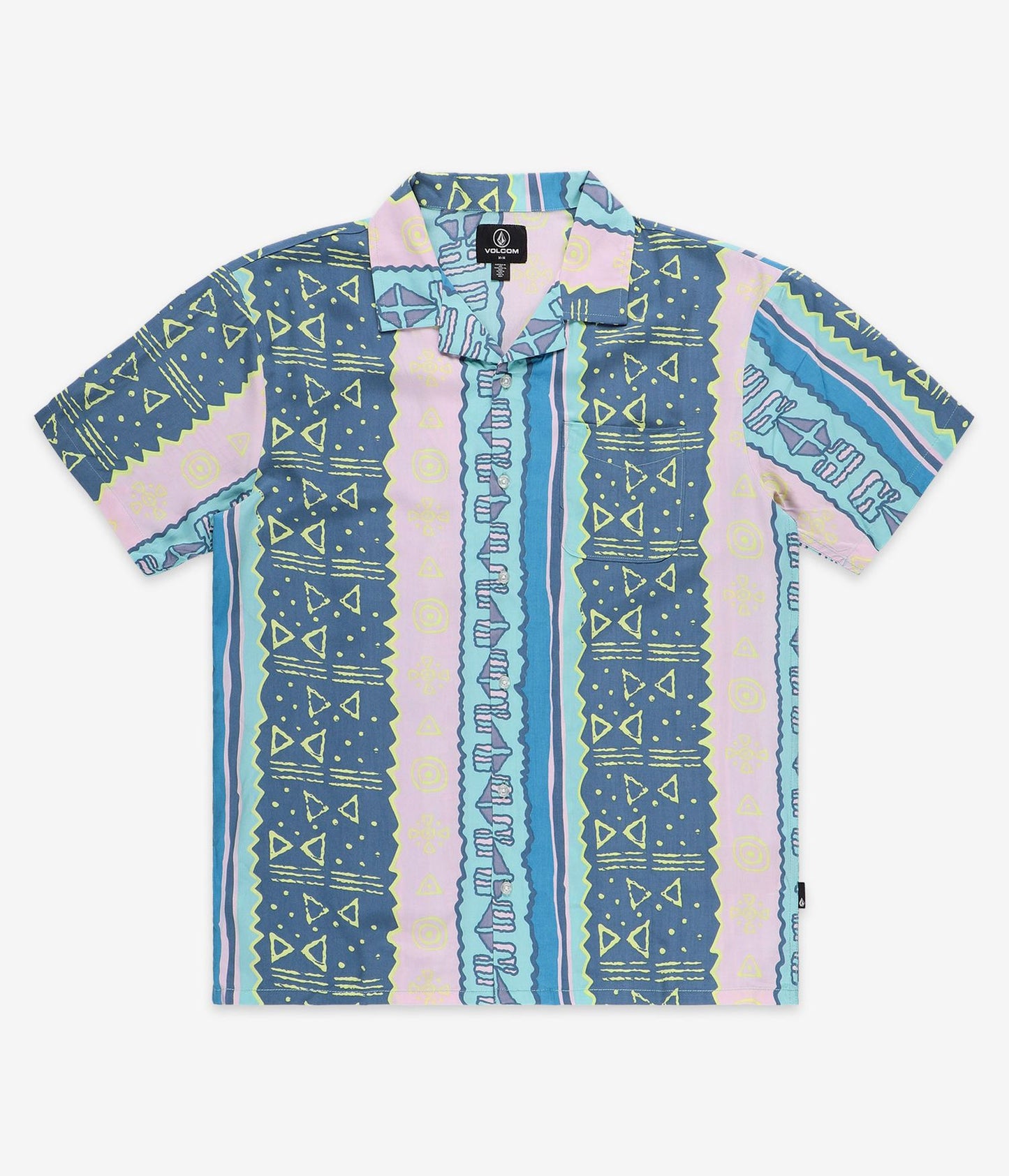 Camisa Volcom Bold Moves - Crete Blue