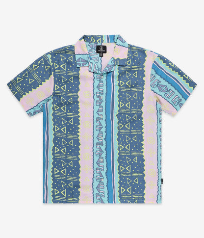 Volcom Bold Moves Shirt - Crete Blue