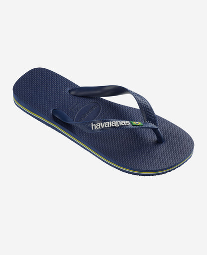 Havaianas Brasil Logo - Azul Marino - 0550 Navy Blue