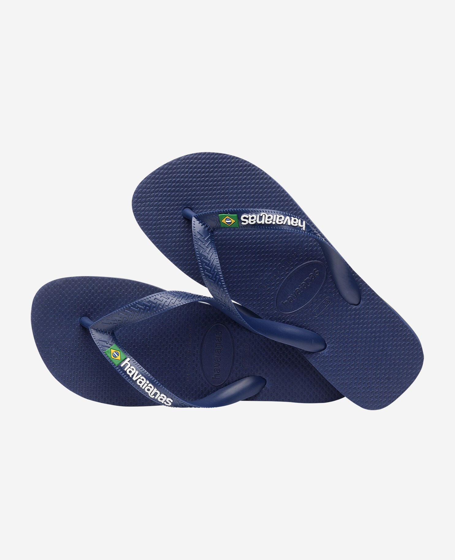 Havaianas Brasil Logo - Azul Marino - 0550 Navy Blue