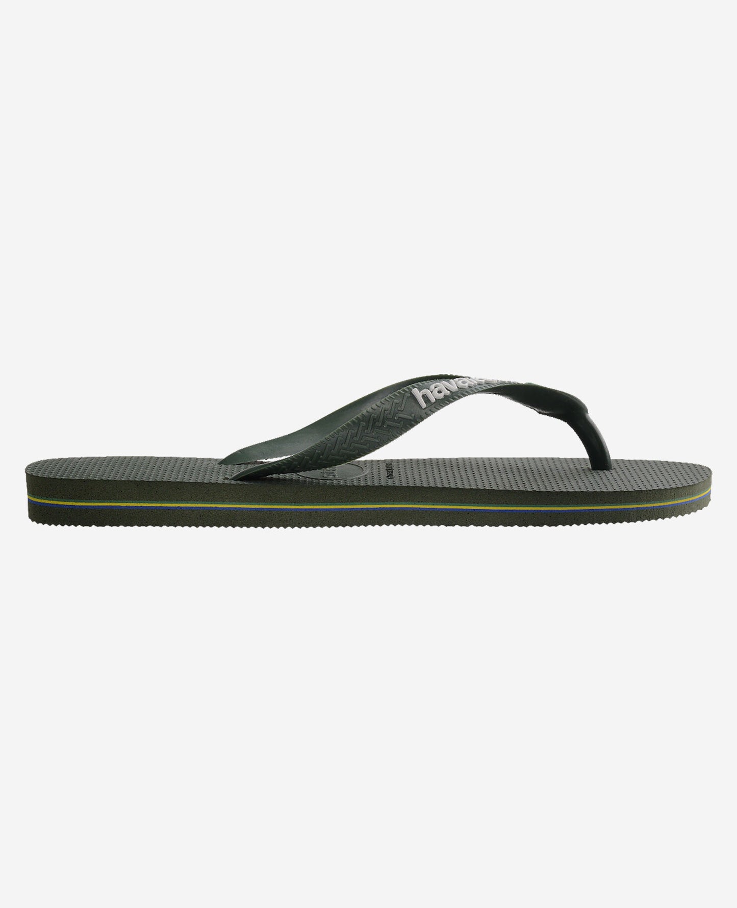 Chanclas Havaianas Brasil Logo - Verde Oliva