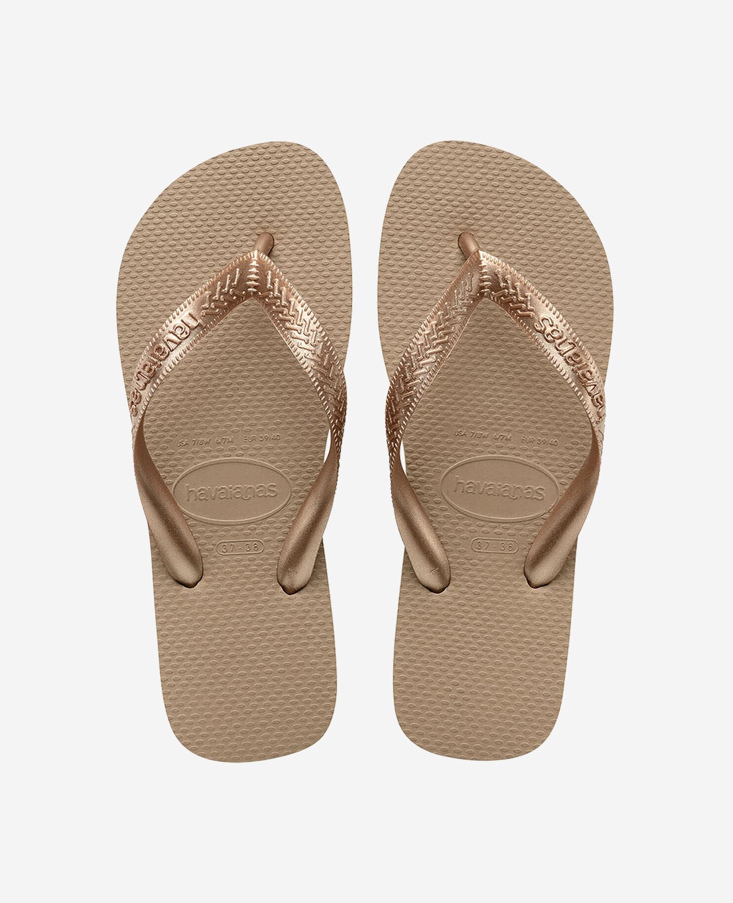 Chanclas Havaianas Top Tiras FC Mujer Rose Gold