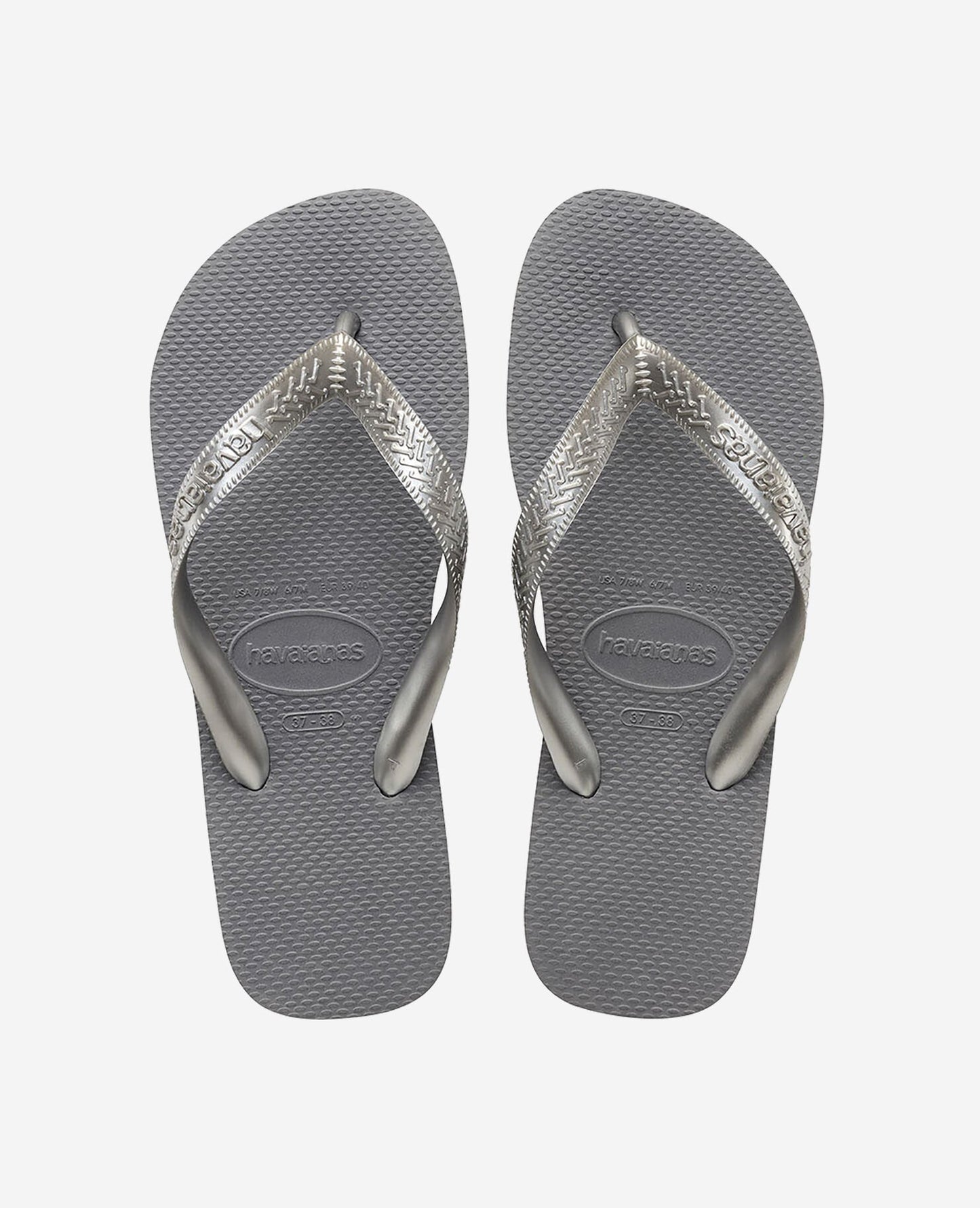 Chanclas Havaianas Top Tiras FC Mujer Steel Grey