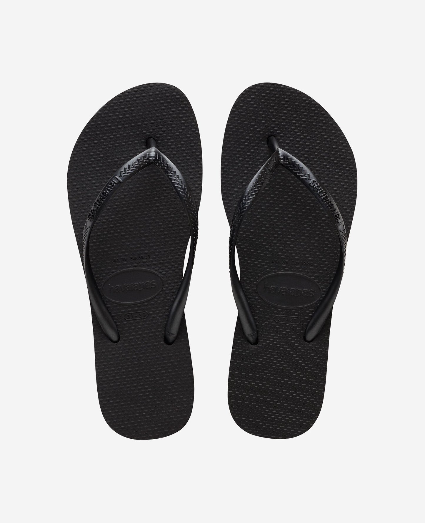 Chanclas Havaianas Slim Plataforma - Negro