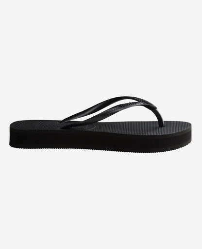 Chanclas Havaianas Slim Plataforma - Negro