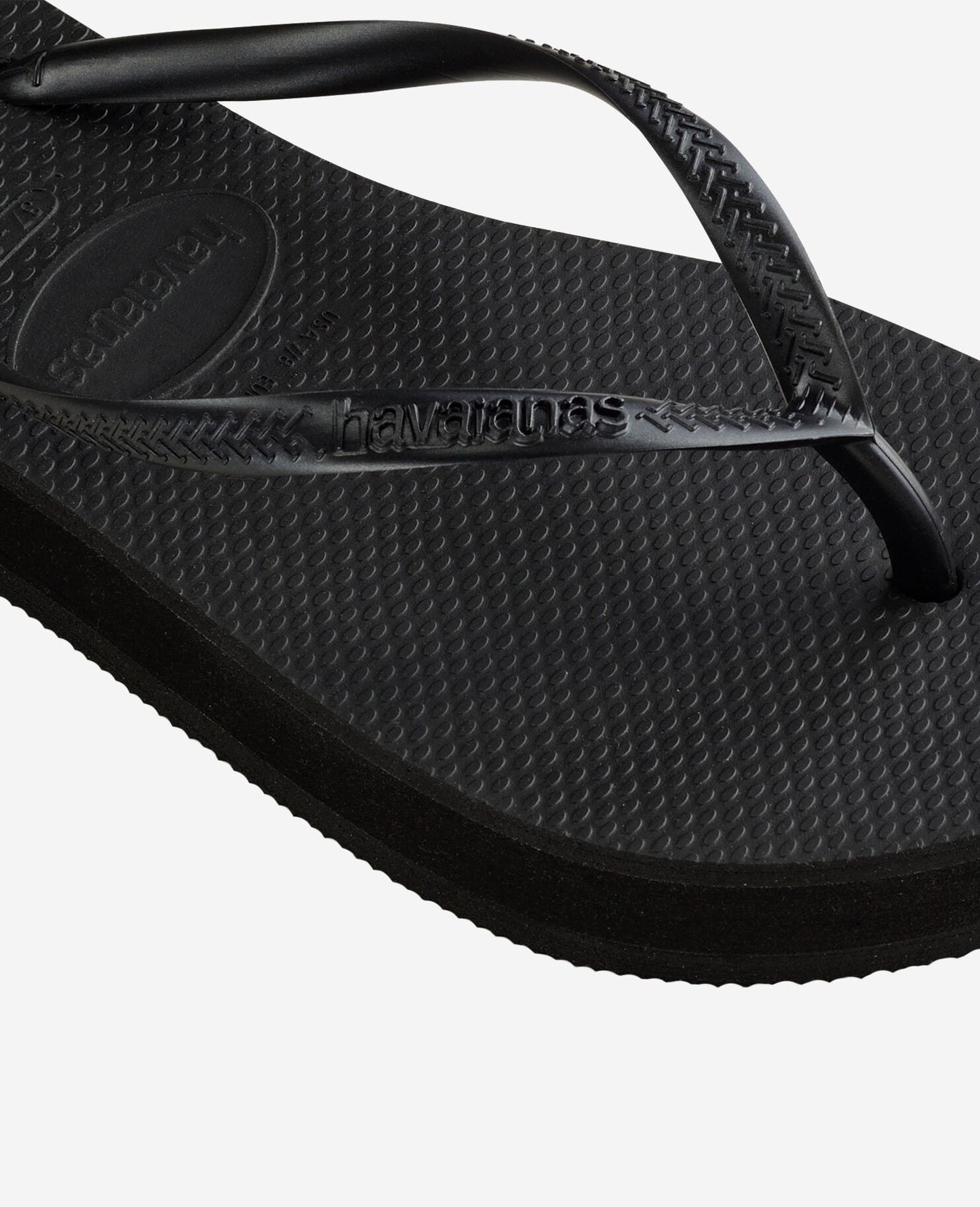 Chanclas Havaianas Slim Plataforma - Negro