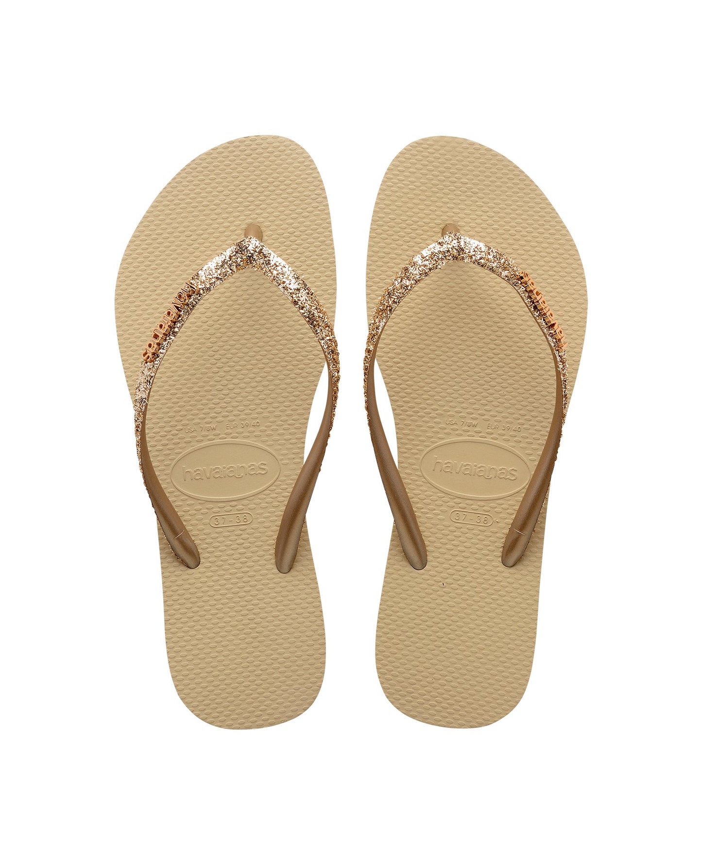 Havaianas Slim Glitter II - Dorado