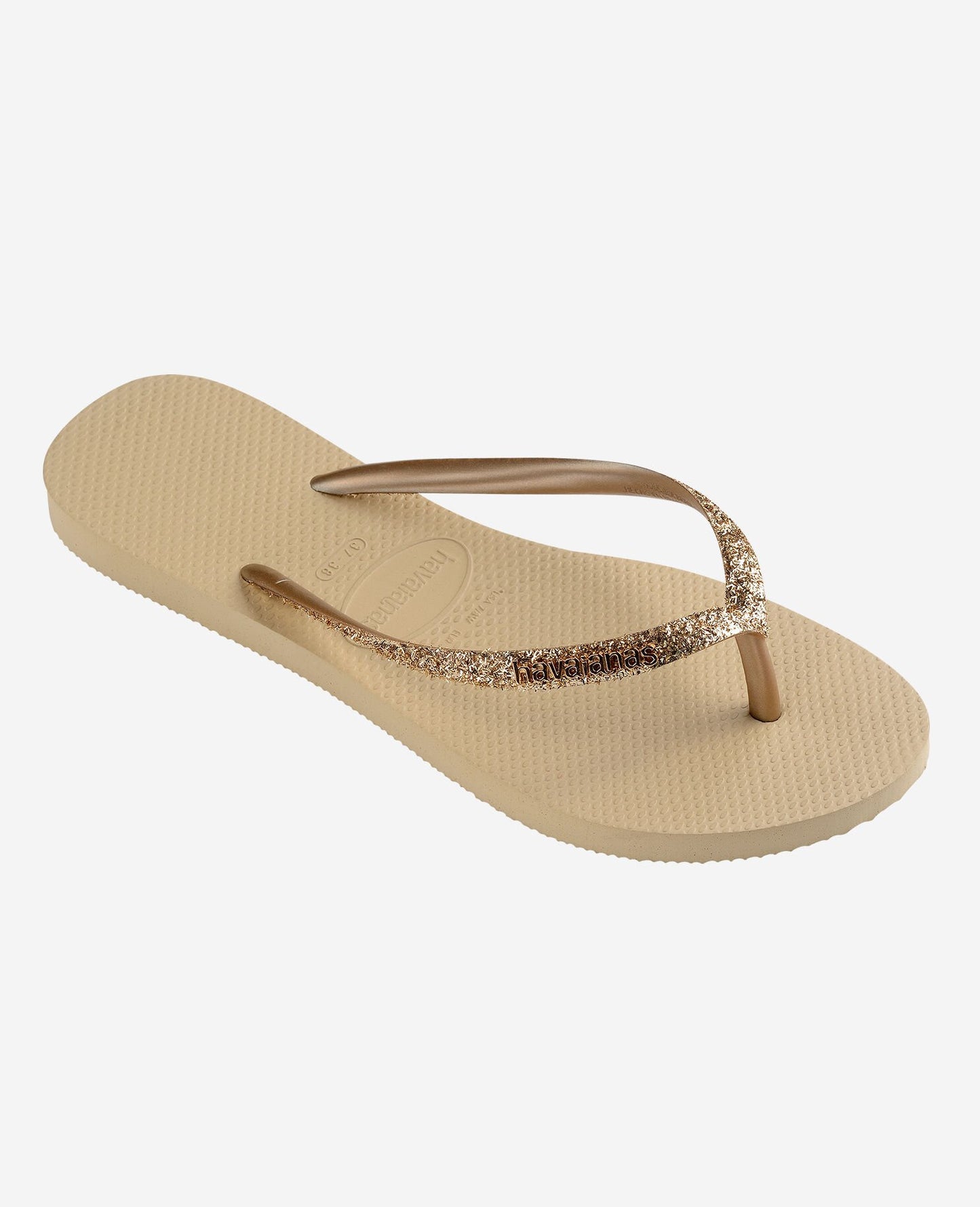 Havaianas Slim Glitter II - Dorado