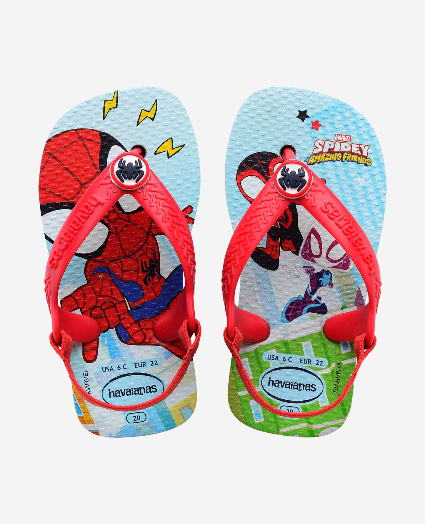 Chanclas Havaianas Niño Marvel Spiderman - Agua