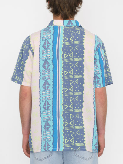 Camisa Volcom Bold Moves - Crete Blue