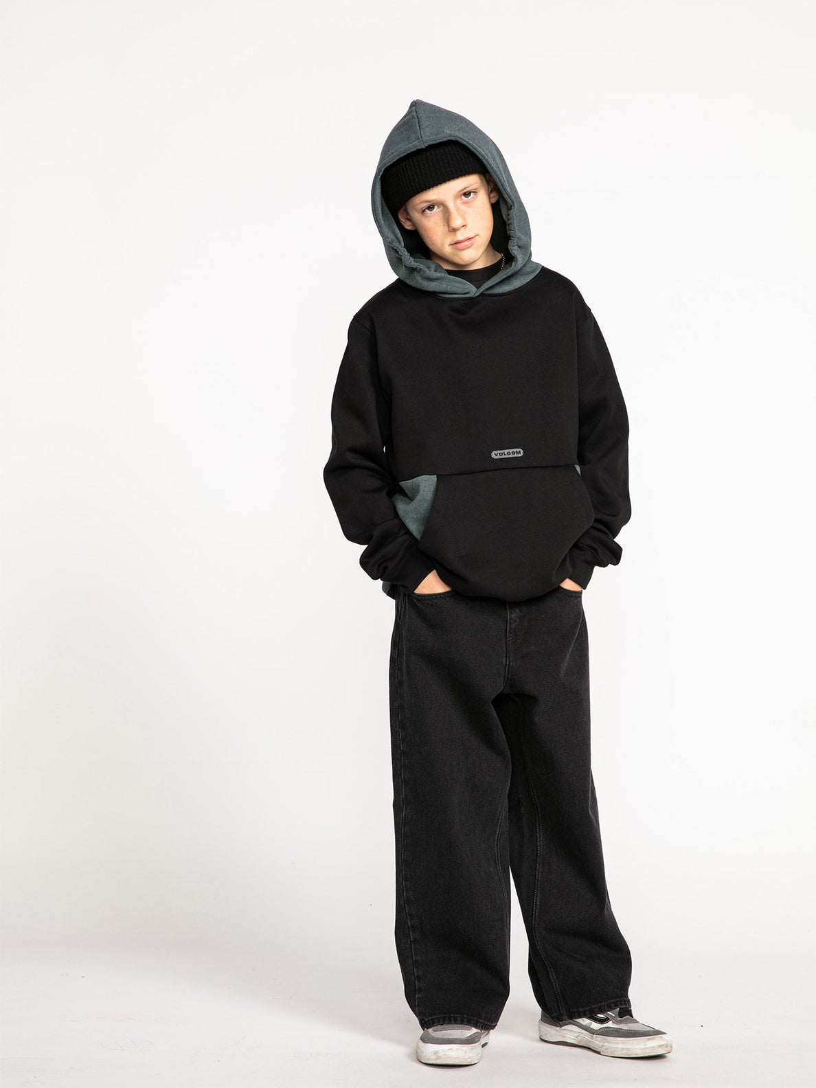 Sudadera con capucha Forzee - BLACK - (NIÑOS)