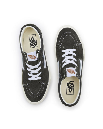 SK8-Low CANVAS/SUEDE BLACK INK