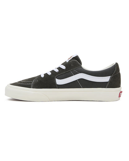 SK8-Low CANVAS/SUEDE BLACK INK