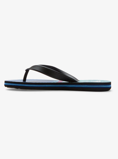 Molokai Art - Beach Flip-Flops - Blue