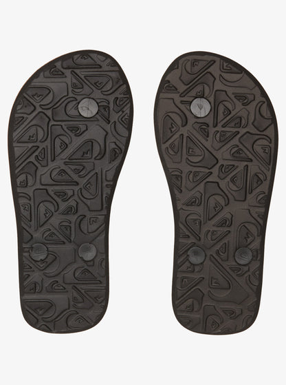 Molokai Art - Beach Flip-Flops - Black