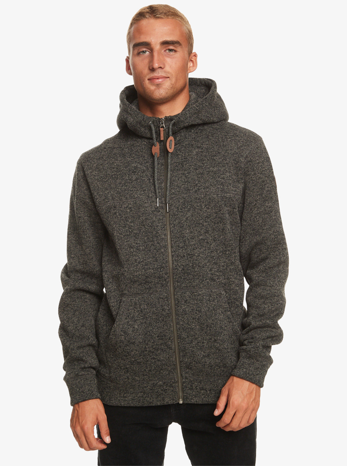 Keller - Sudadera con Capucha y Cremallera para Hombre