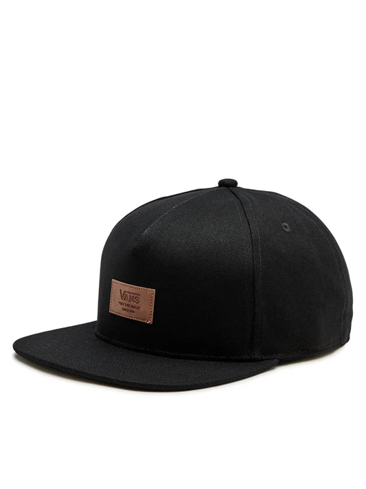 Off The Wall Patch Snapback Black